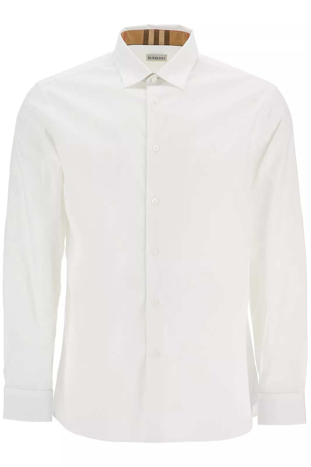 8071465 A1464 WHITE BURBERRY MEN CASUAL SHIRT