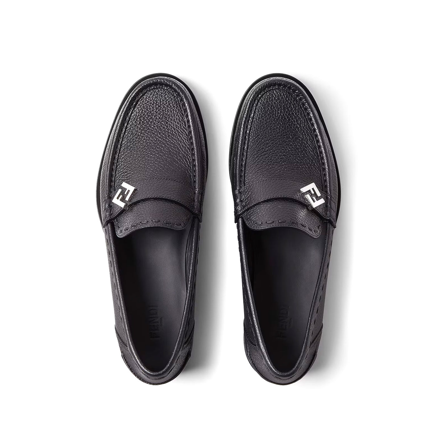 Fendi FF Metal Driving Loafers ( PLEASE REQUEST YOUR SIZE BEFORE PURCHASING ) 7D1691AORTF1LQB_02?hash=  main image 3