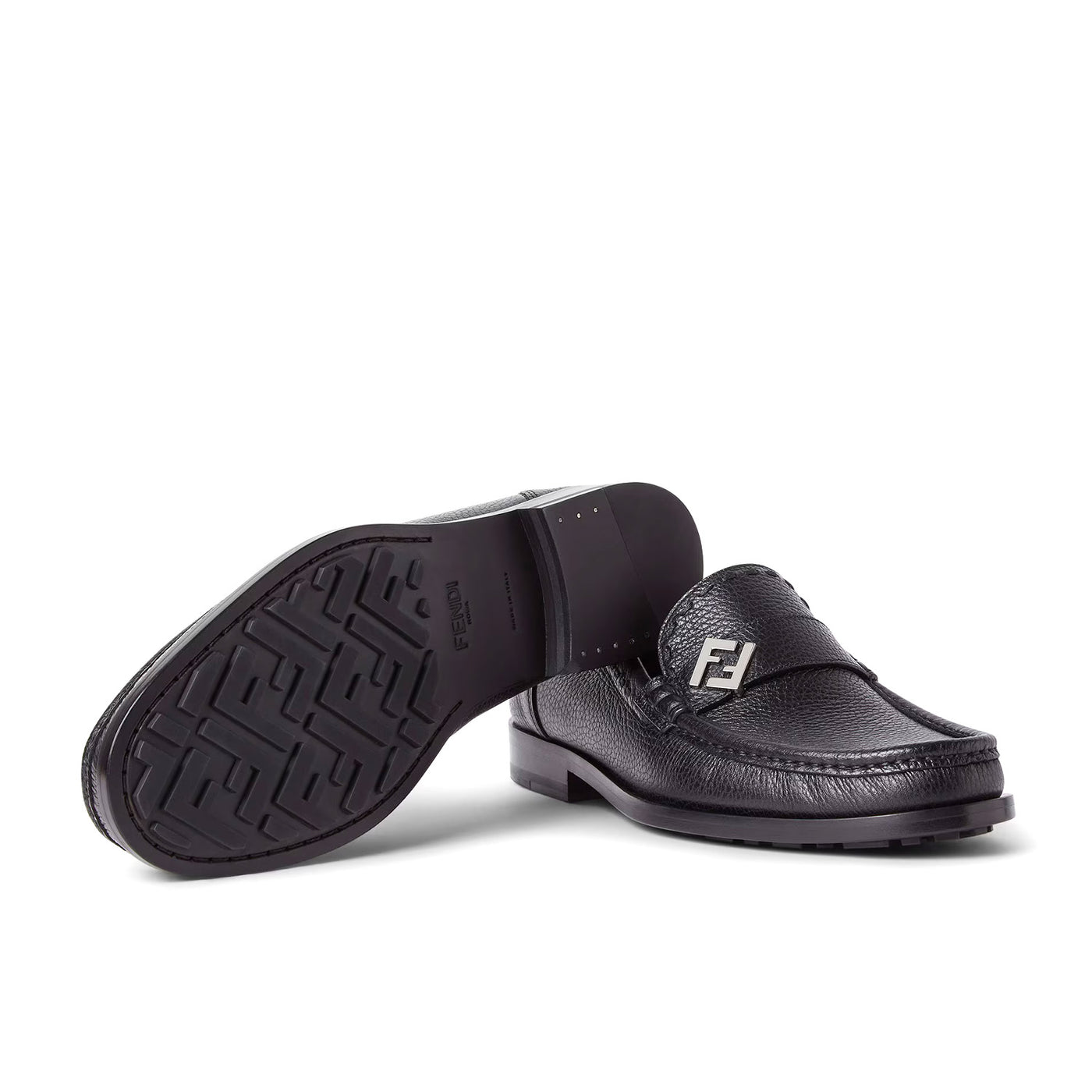 Fendi FF Metal Driving Loafers ( PLEASE REQUEST YOUR SIZE BEFORE PURCHASING ) 7D1691AORTF1LQB_02?hash=  main image 4