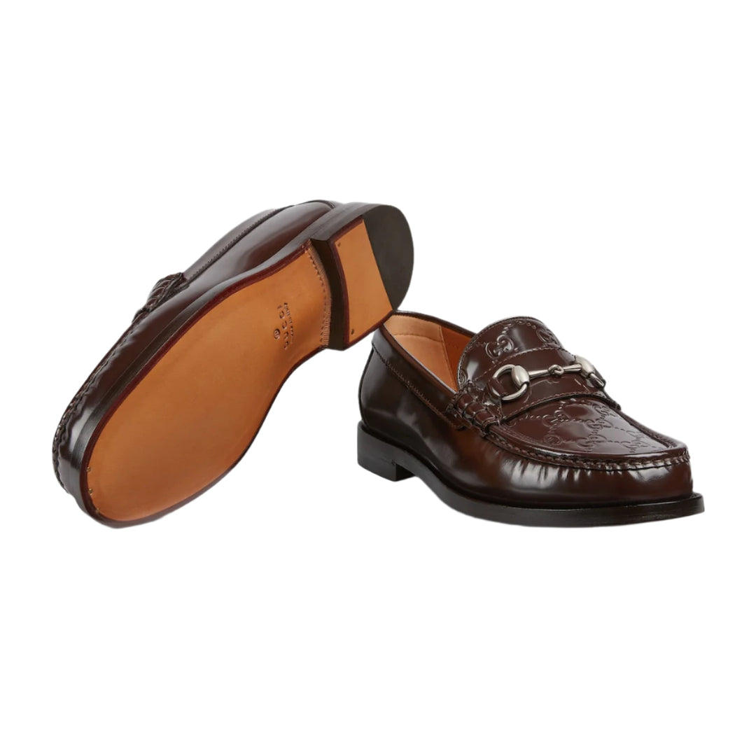 786426 AADIU 2106 BROWN GUCCI MAN SHOES