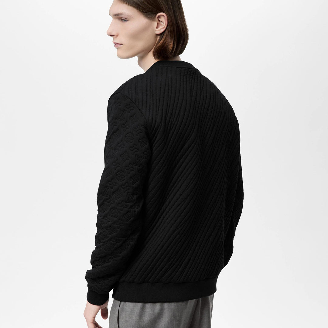 スウェット louis vuitton MULTI SIGNATURE CREWNECK LOUIS VUITTON MULTI SIGNATURE CREWNECK BLACK Price in Pakistan